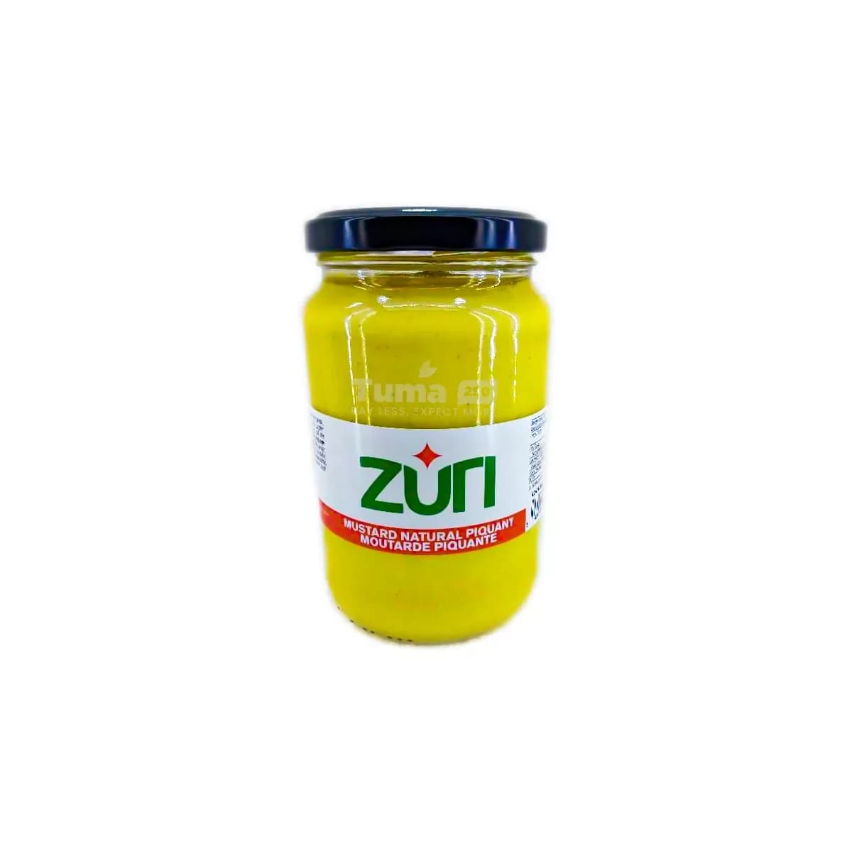 Zuri Mustard Natural Piquant 350g