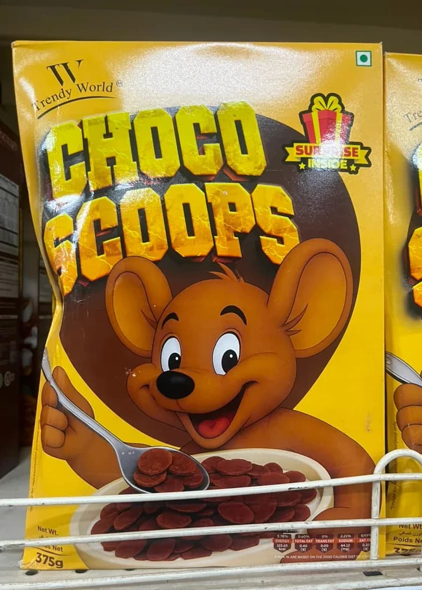Trendy World Choco Scoops 375g