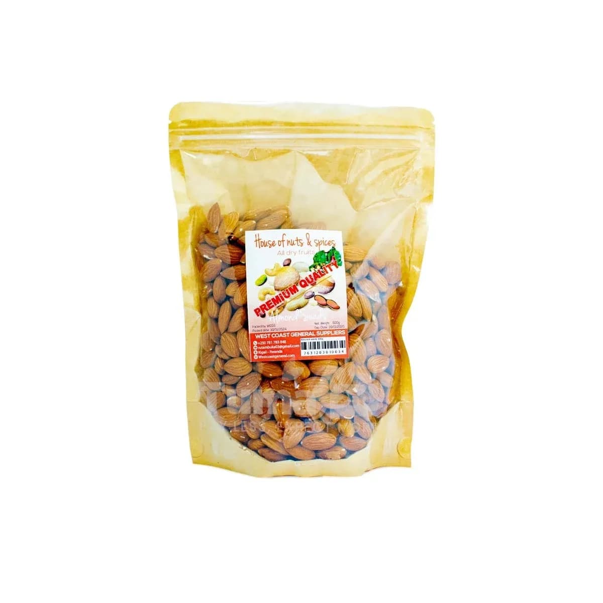 House of Nuts & Spices Almond Seed -500g