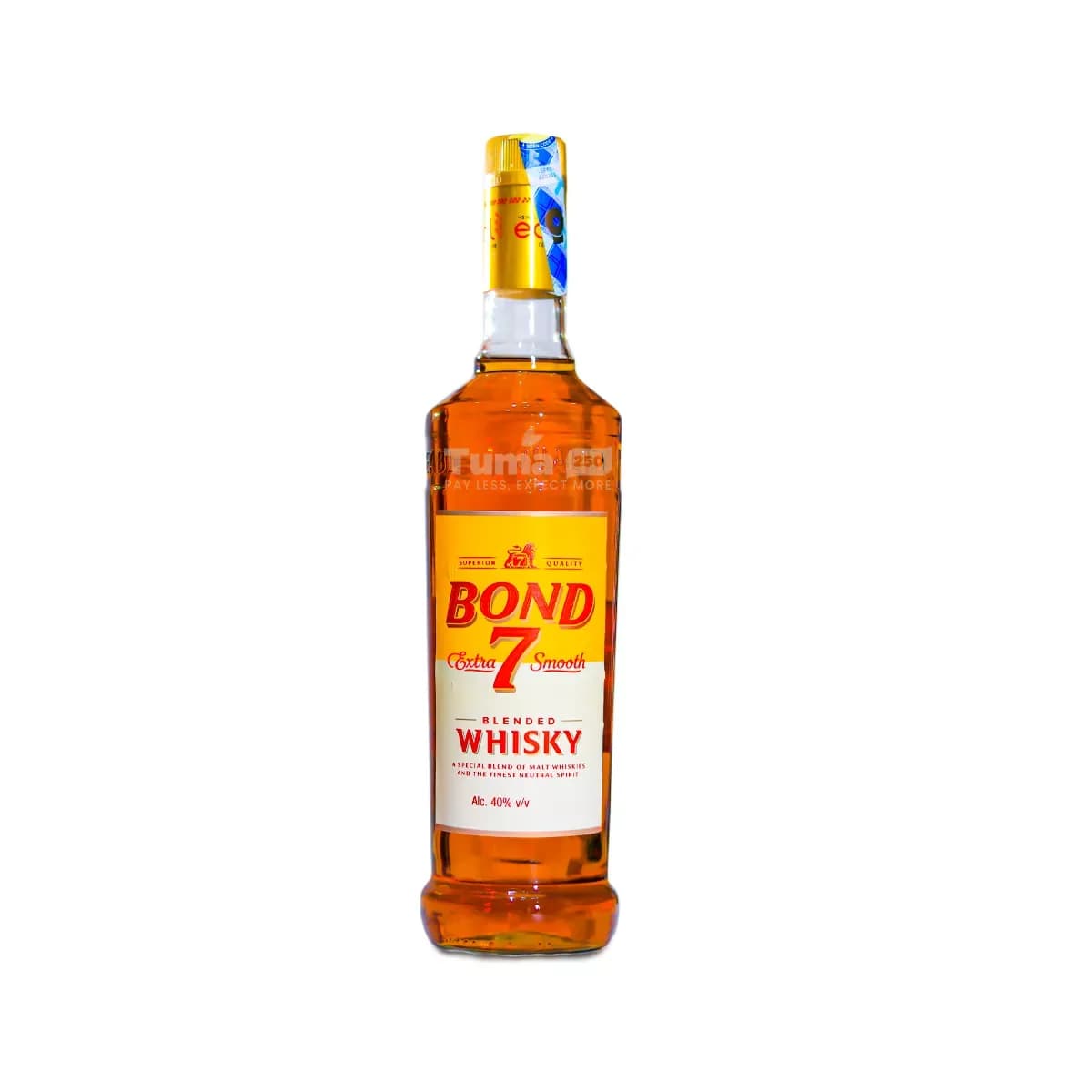 Bond 7 Extra Smooth Whisky Special Blended of Malt & The Finest Neutral Spirit 40%Alc.Vol -75cl