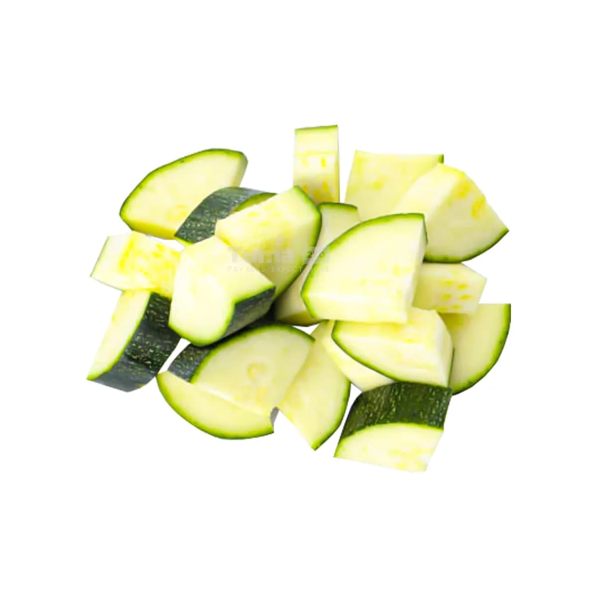 Chopped Zucchini/ Courgette (Courgette Zikase) -pc