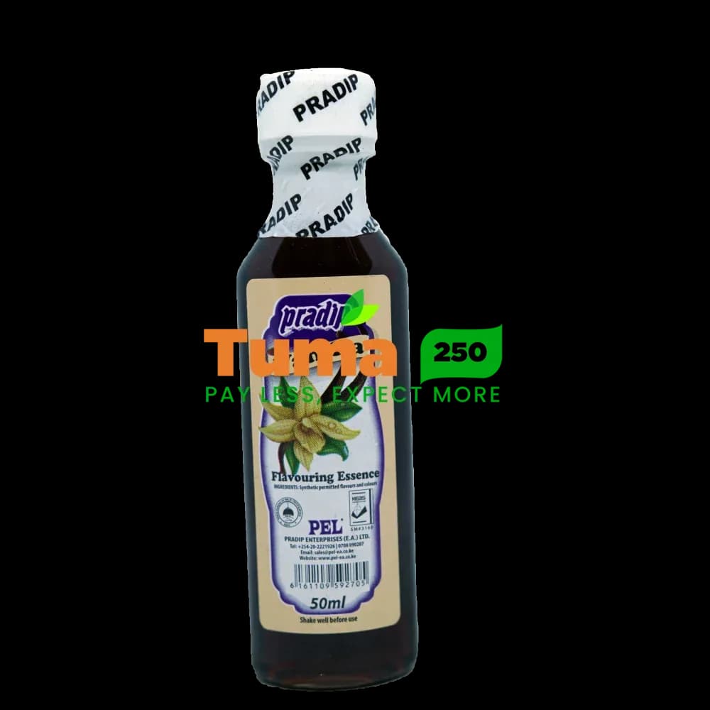 Pradip Vanilla Dark Flavouring Essence 50ml