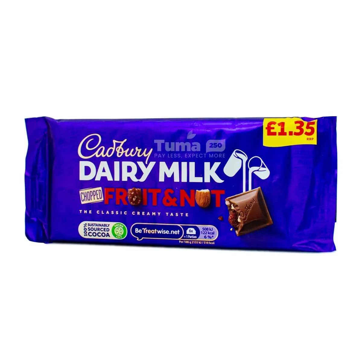 Cadbury Dairy Milk Fruit & Nut Chocolate Bar