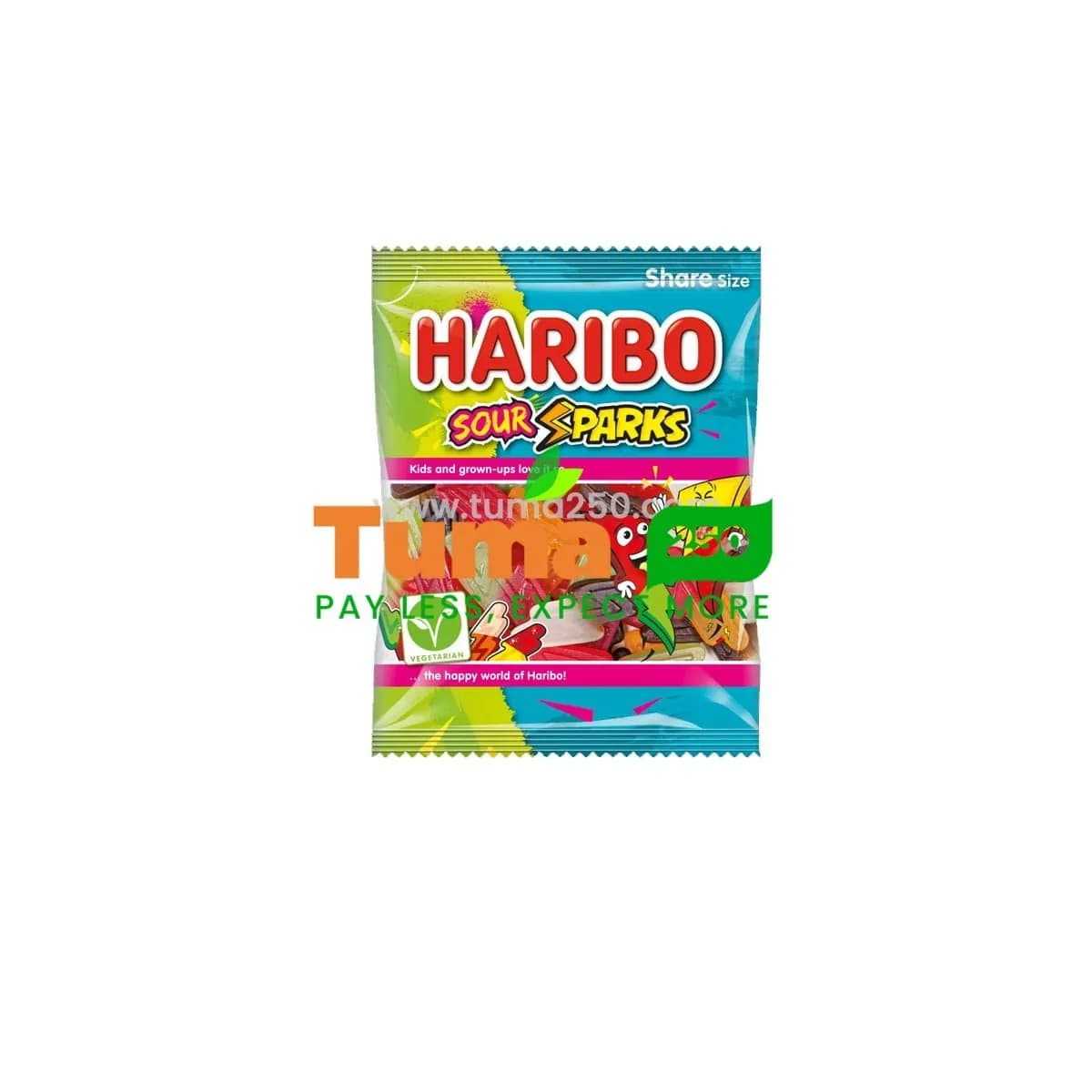Haribo Sour Sparks 140g
