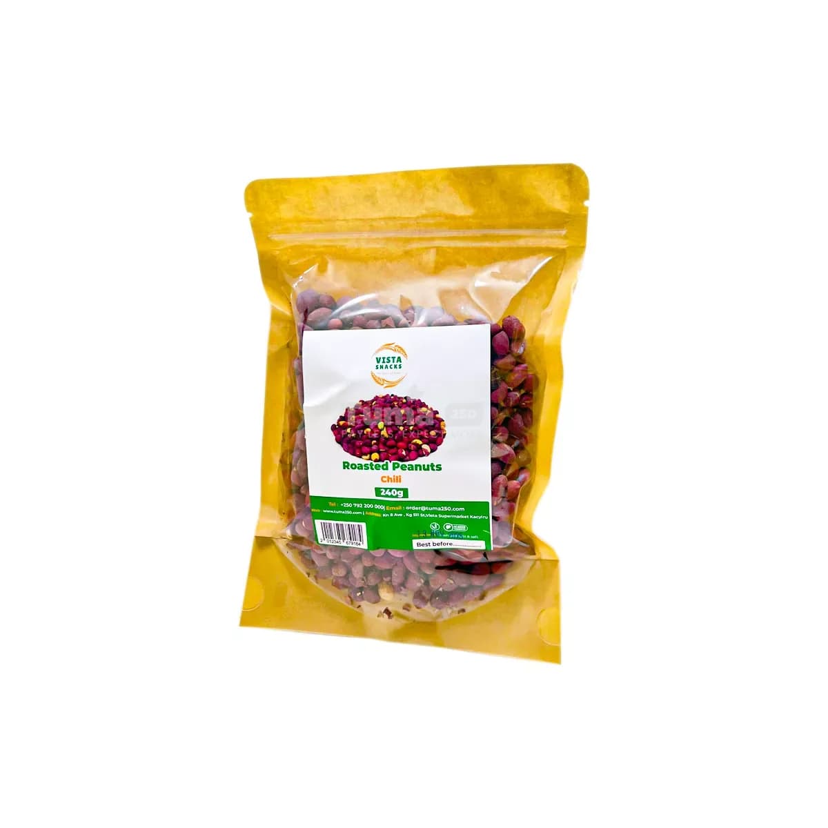 Vista Chili Roasted Peanuts 240g