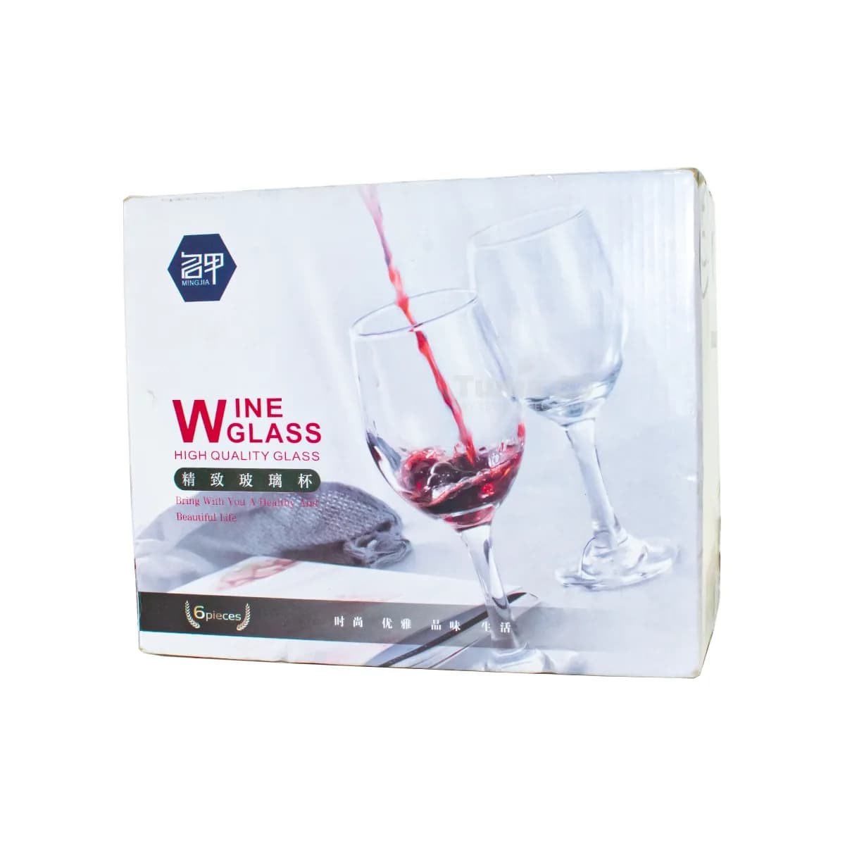 Mingjia High Quality Wine Glass 6pcs