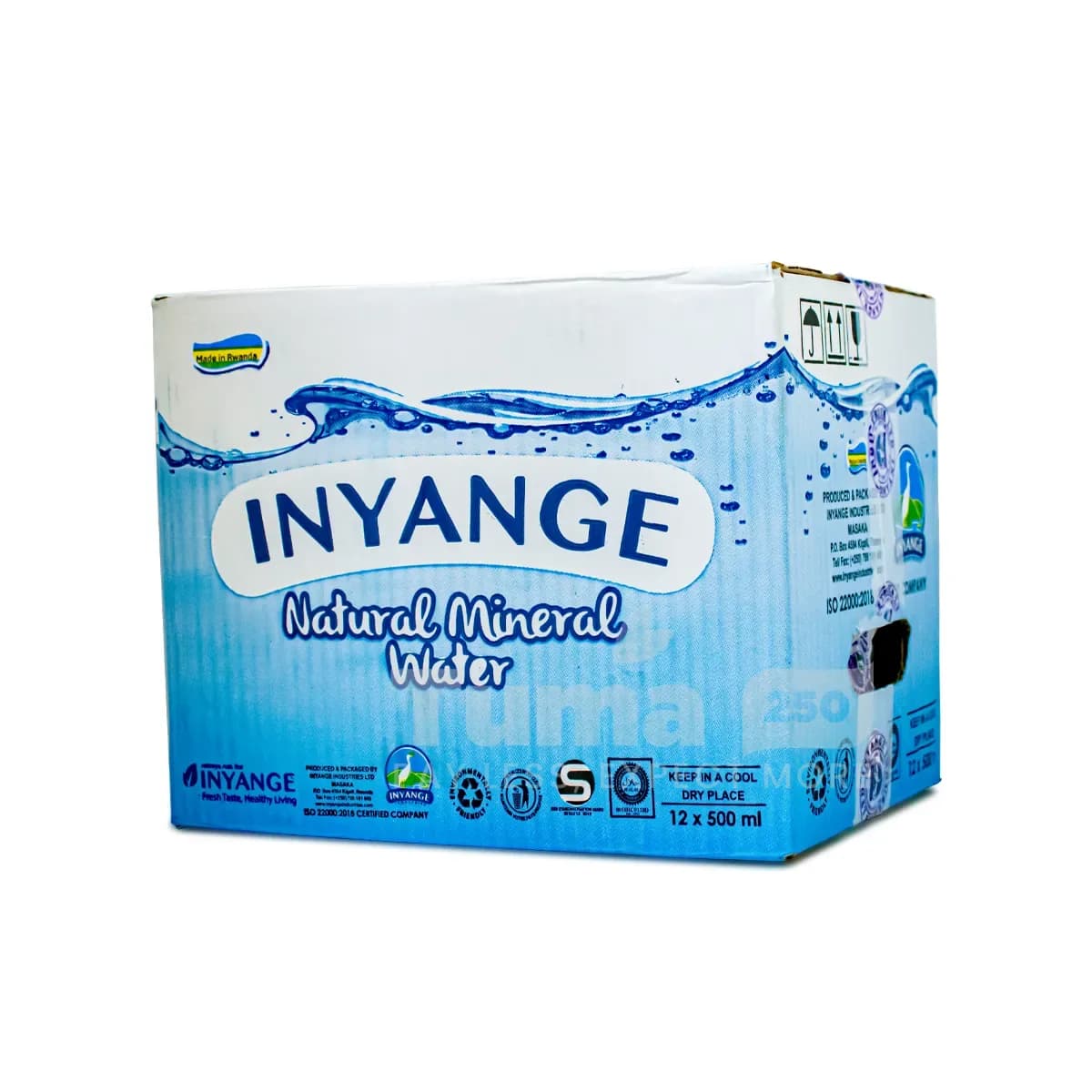 Inyange Water 500ml Box (12pcs)