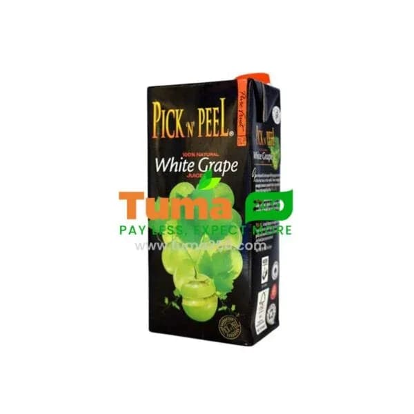 Pick ‘N’ Peel White Grape Juice 1L