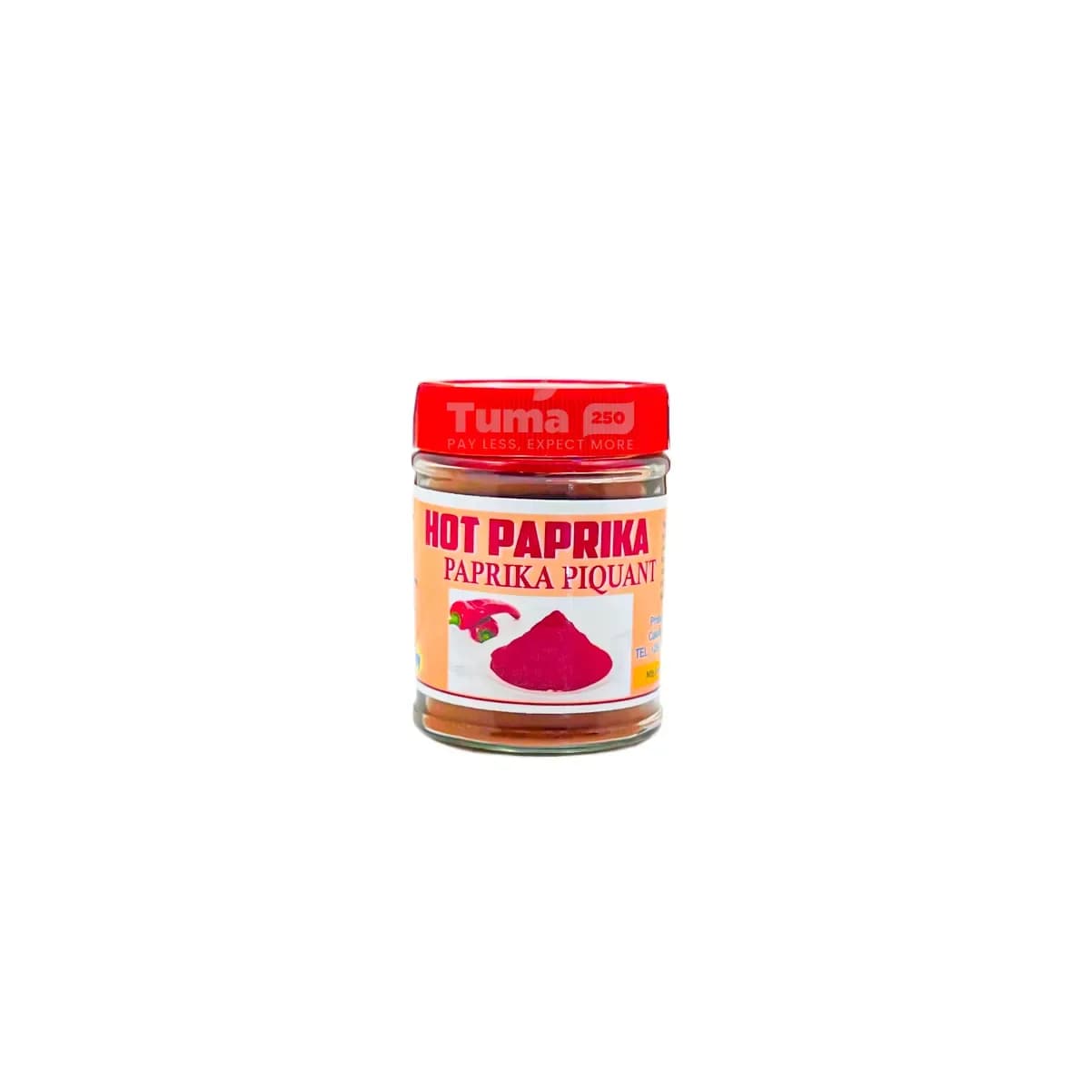 Hot Paprika In Glass Jar 200g