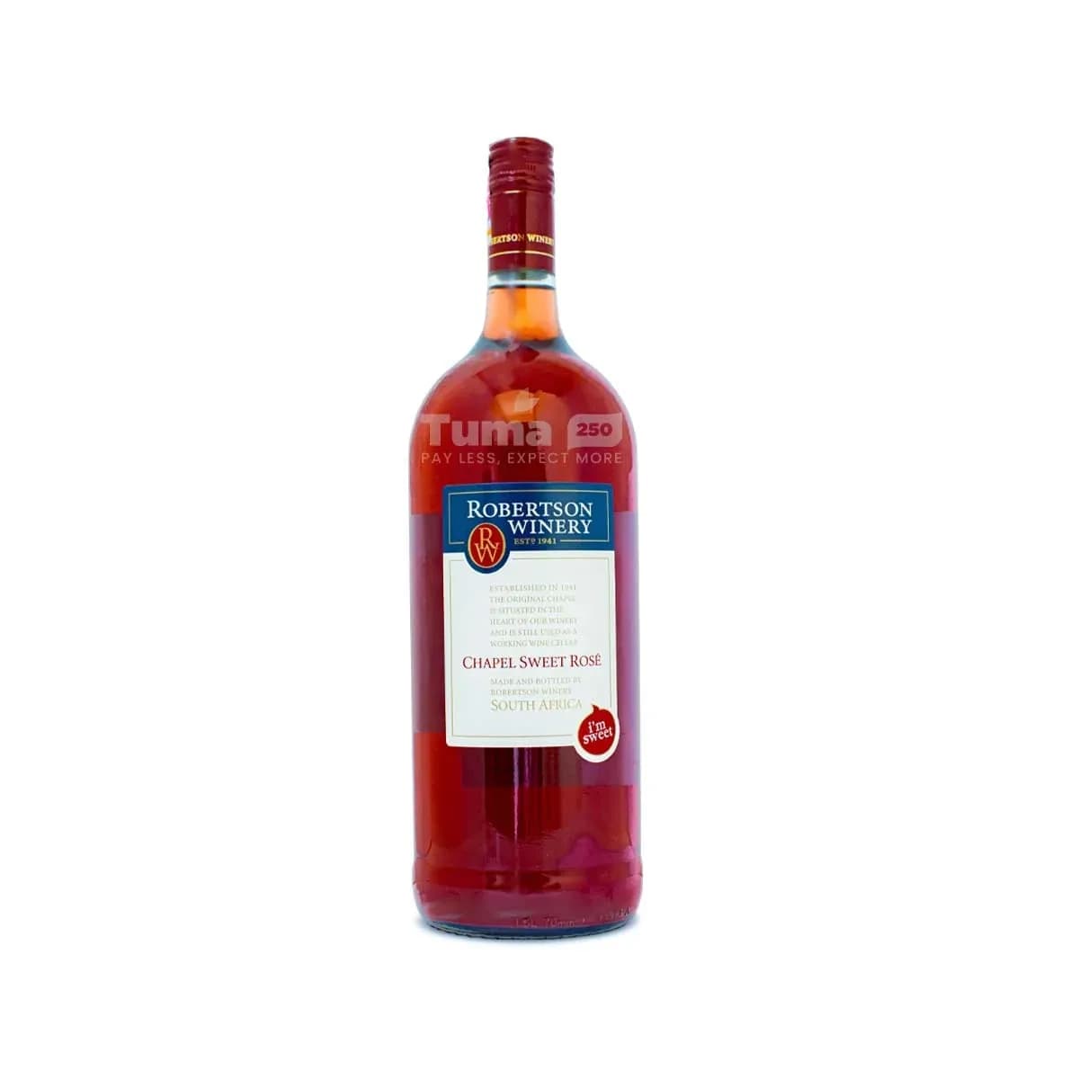 Robertson Winery Chapel Sweet Rose Wine(7.5% Vol) -1.5L