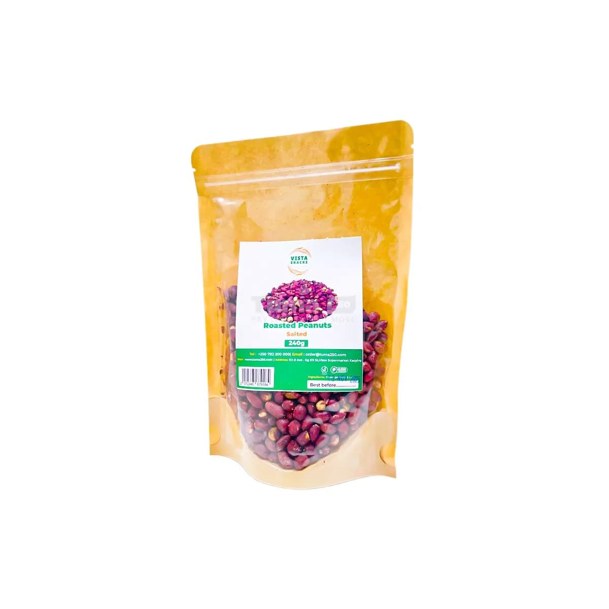 Vista Salted Roasted Peanuts 240g