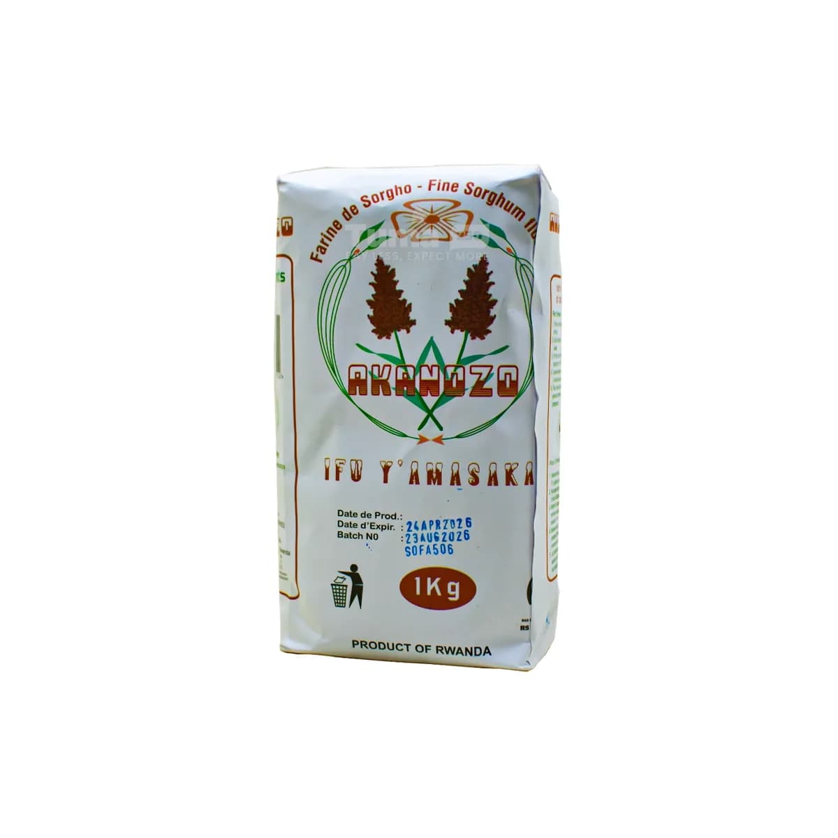 Akanozo Fine Surghum Flour 1kg