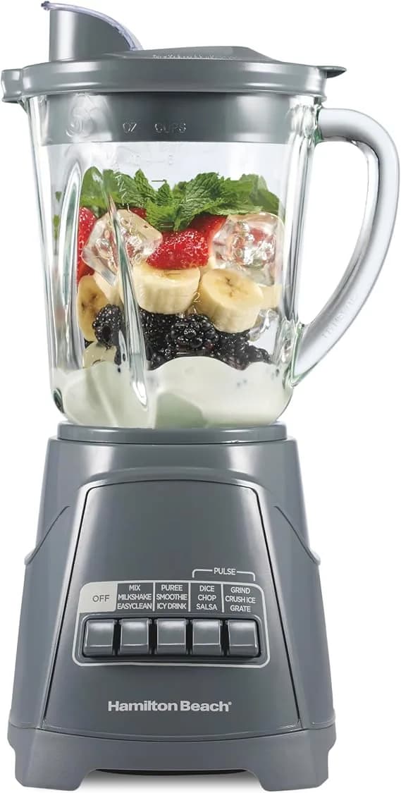 Hamilton Beach Power Elite Blender For Smoothies With Wave Action System