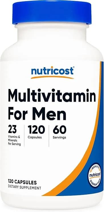 Nutricost Multivitamin For Men 120 Capsules, Vitamins And Minerals