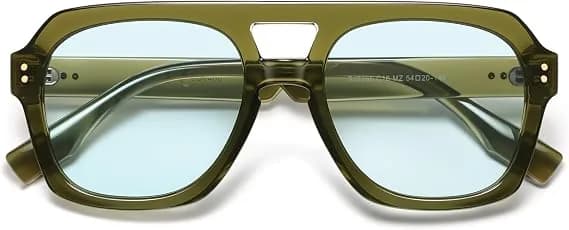 SOJOS Retro Polarized Aviator Sunglasses Womens Mens SJ2385