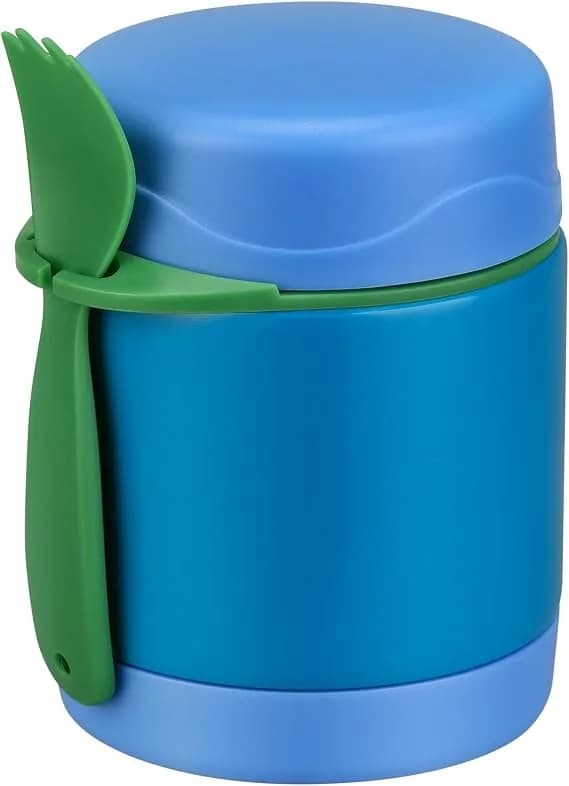 Howeemo 10oz Soup Thermo For Hot Food Kids,Lunch Kids Jar With Spoon Insulated Containers,Leak Proof Stainless Steel Wide Mouth Lunch SchoolBlack
