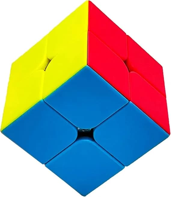 2x2 Speed Cube, Classic 2x2 Cube Puzzles Toy (Stickerless)