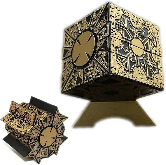 Detachable Hellraiser Puzzle Box, Cenobites Pinhead Halloween Cosplay Prop Resin Model