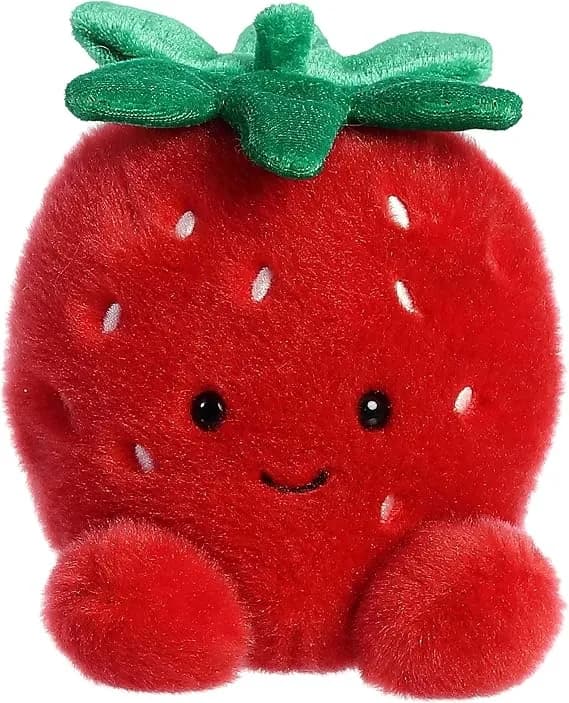 Aurora Palm Pals 4.5" Juicy Strawberry Adorable Plush