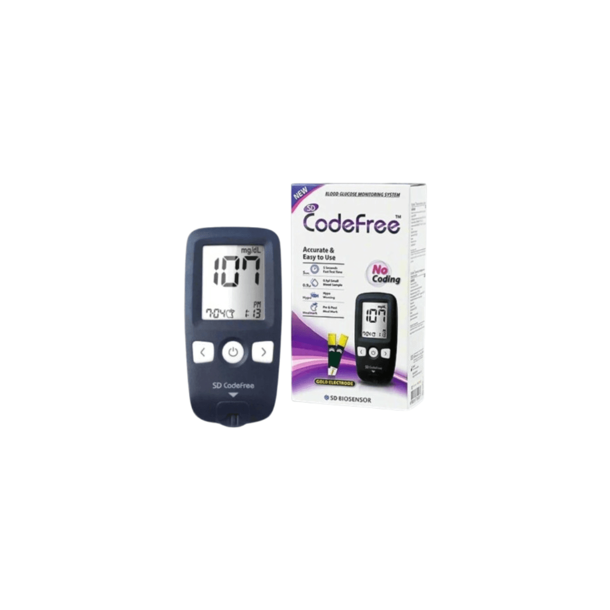 CODEFREE BLOOD GLUCOSE MONITOR