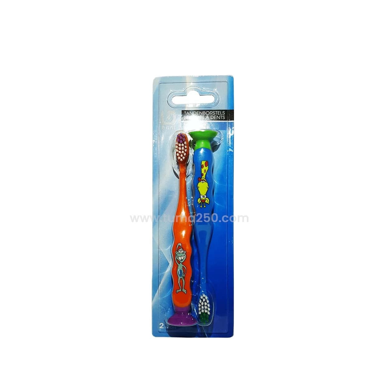Boni Toothbrush for children (Brosse a dent pour enfants )2 – 6 ans 2Pcs