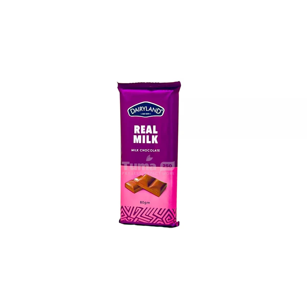 Dairyland Real Milk Chocolate Bar 80g