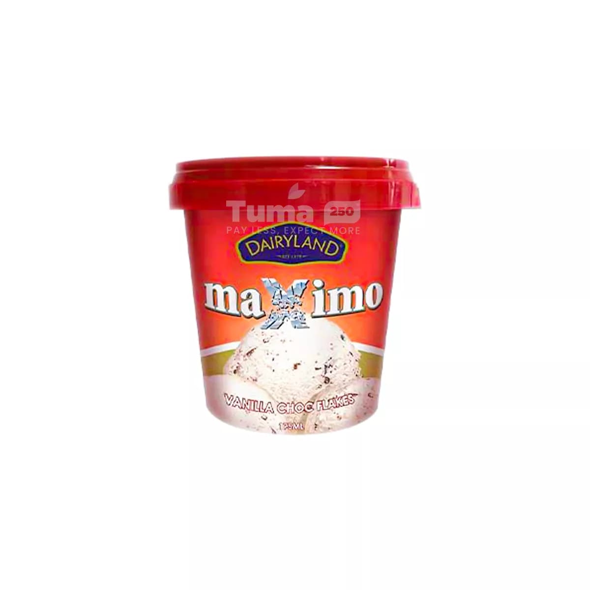 Dairyland Maximo Vanilla Chock Flakes 175ml