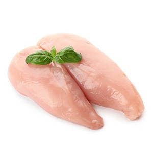 Skinless chicken breast