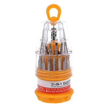 31-in-1 Screwdriver Set Kit Handy Tools