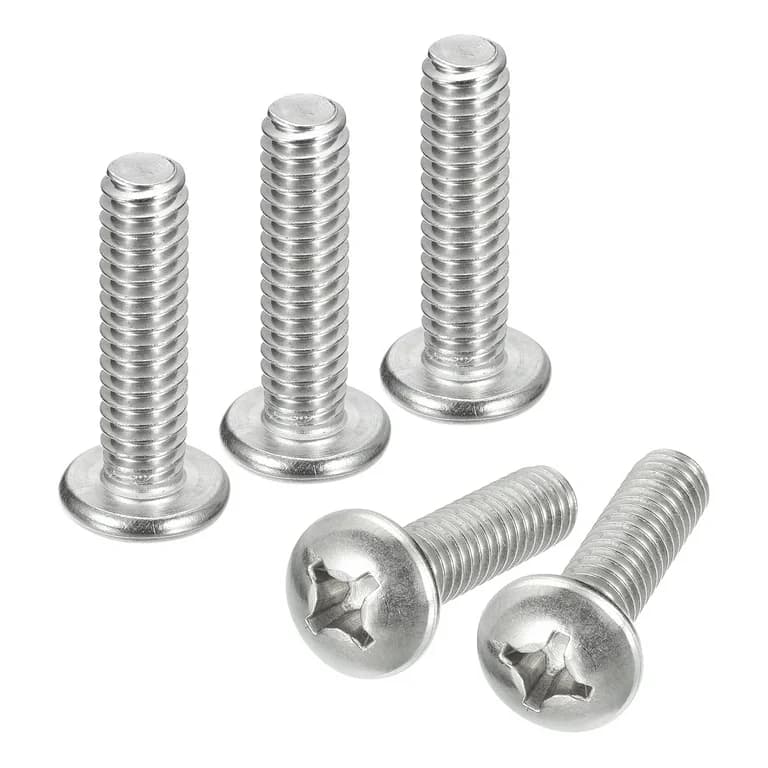 304 M3*12 50Pcs Stainless Steel Flat Head Screw
