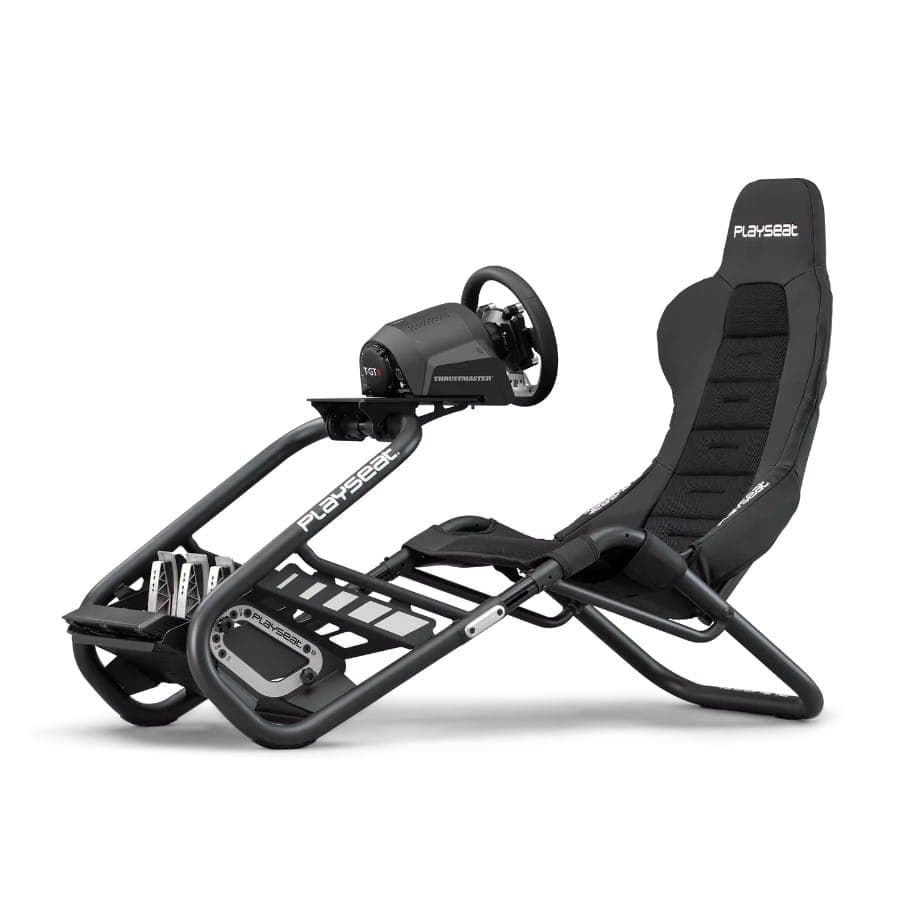 Playseat Trophy Black | Premium Racing Simulator Cockpit with Adjustable Seat & Full Compatibility